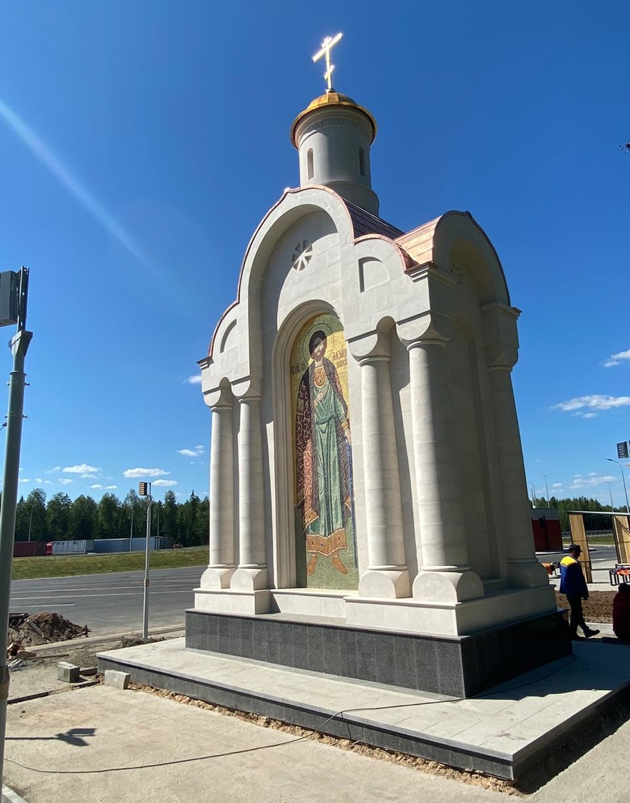 Ельня часовня памятник всем погибшим