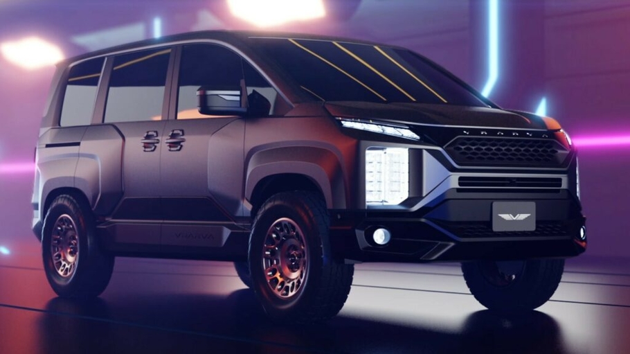 Японские тюнеры показали очень злую версию Mitsubishi Delica