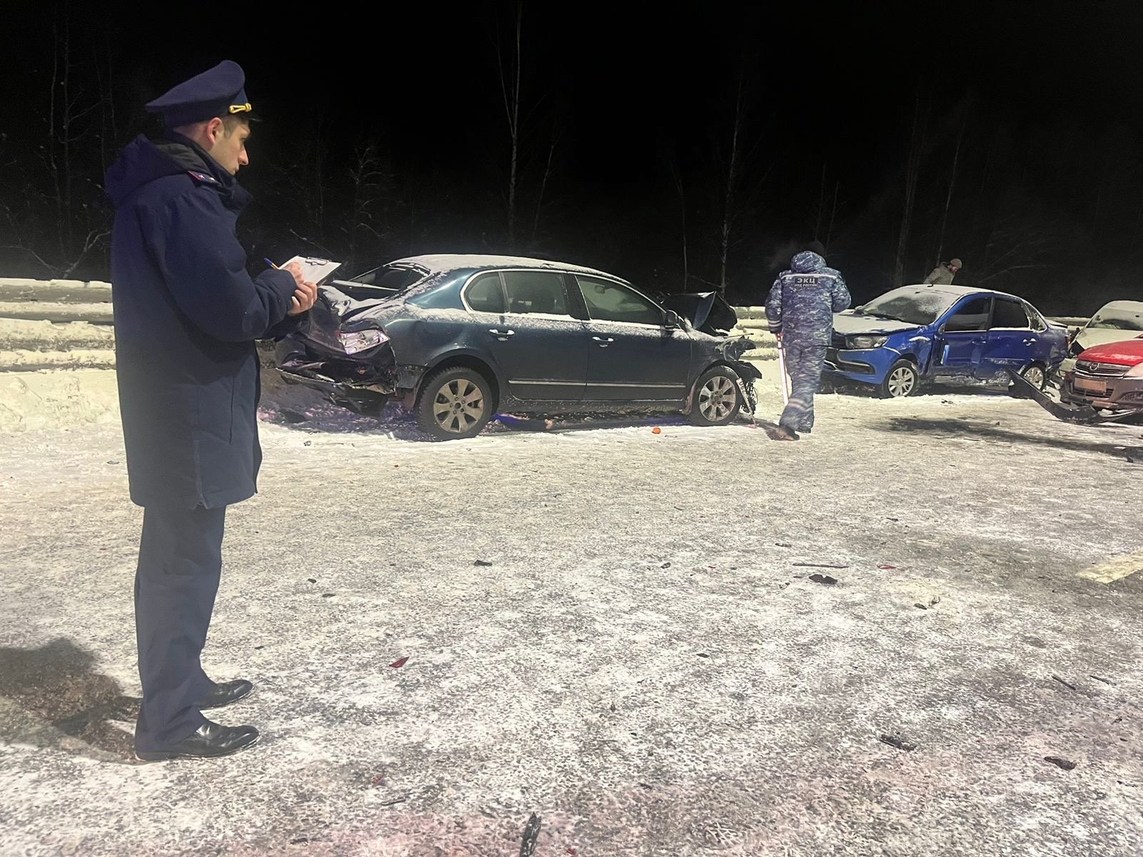 Следователи рассказали, как люди умирали в массовом ДТП на М-11